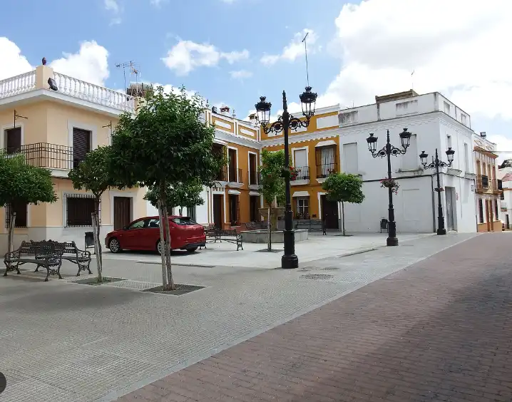 Vista exterior de Casa adosada en venta en Bonares