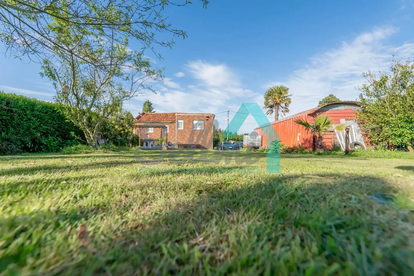 Jardí de Casa o xalet en venda en Castrillón amb Calefacció, Jardí privat i Parquet