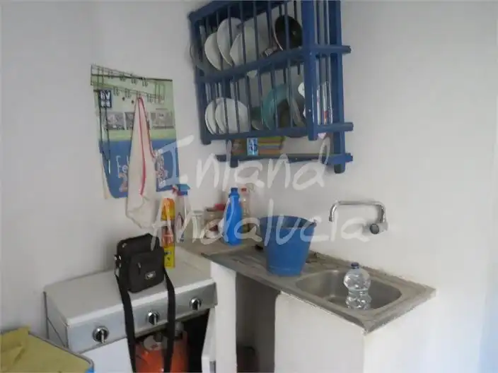Cuina de Casa adosada en venda en Santiago de Calatrava amb Terrassa i Traster