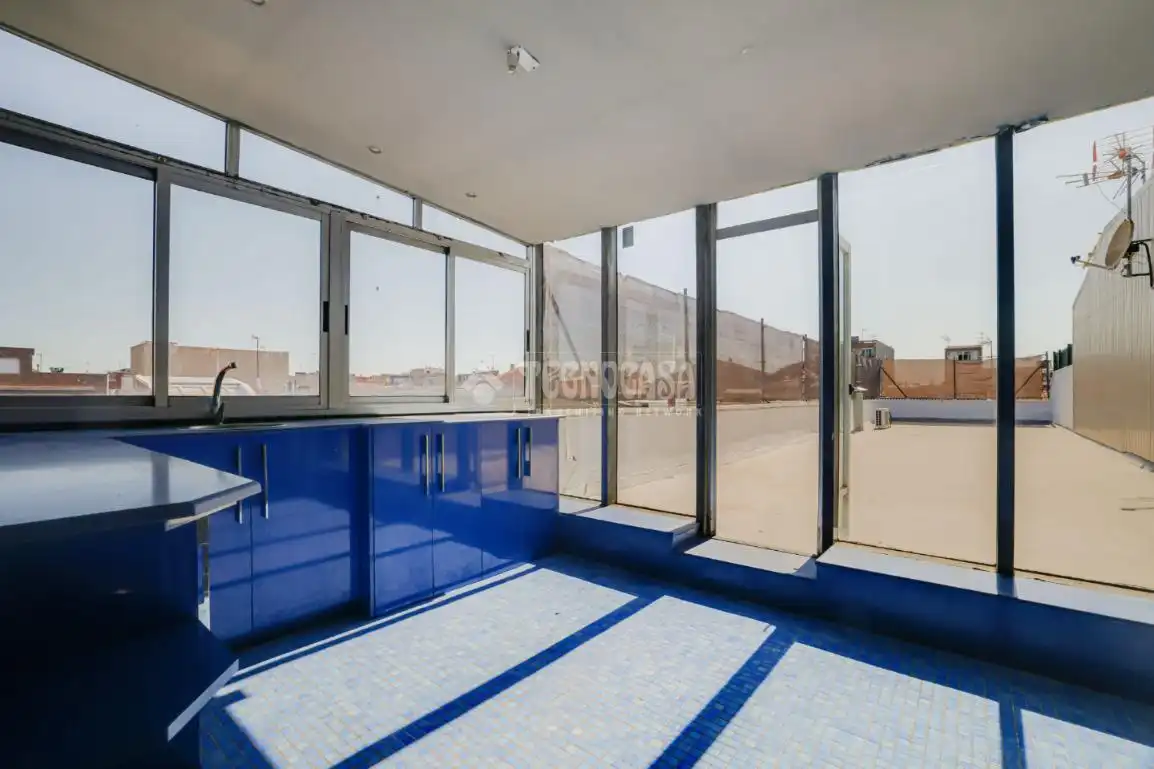 Terrasse von Wohnung zum Verkauf in Terrassa mit Heizung und Terrasse