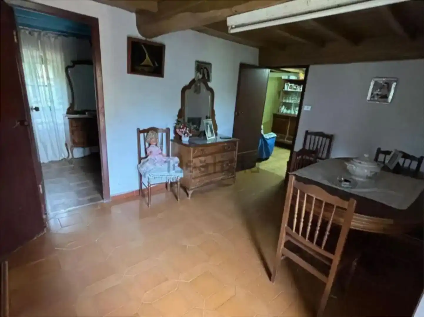Wohnung zum Verkauf in Crecente mit Privatgarten und Möbliert
