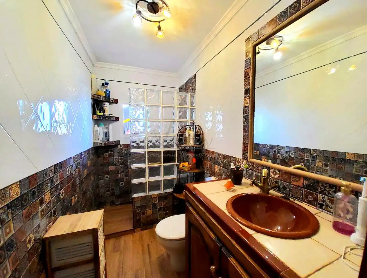 Badezimmer von Haus oder Chalet zum Verkauf in San Roque mit Terrasse