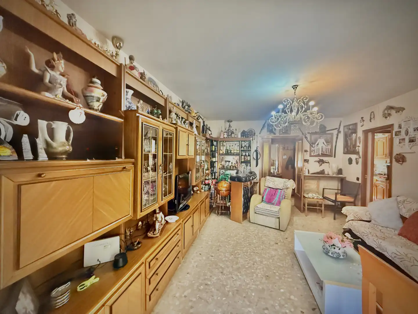 Sala d'estar de Pis en venda en Madrid amb Aire condicionat, Calefacció i Terrassa