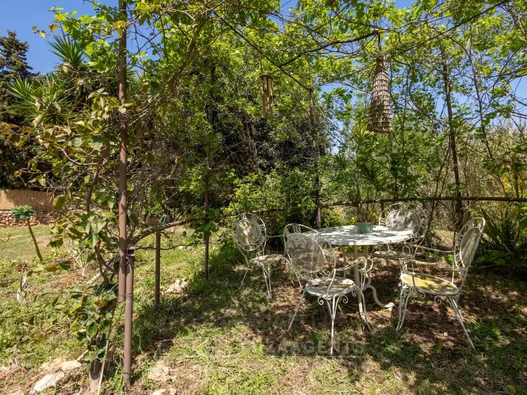 Garden of Houses for sale in Santa Eulària des Riu  with Air Conditioner, Terrace and TV