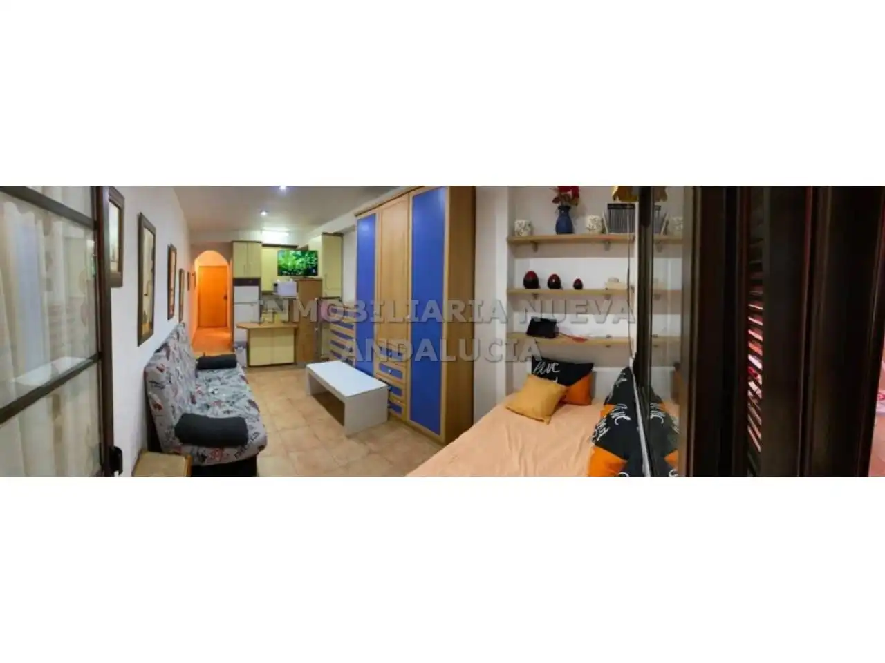 Schlafzimmer von Wohnung zur Miete in Almería mit Klimaanlage und Möbliert