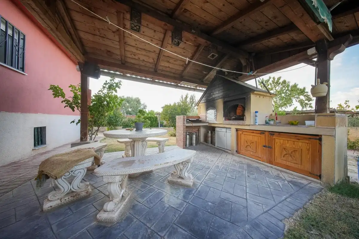 Terraza de Casa o chalet en venta en Villarejo de Salvanés con Calefacción, Jardín privado y Terraza