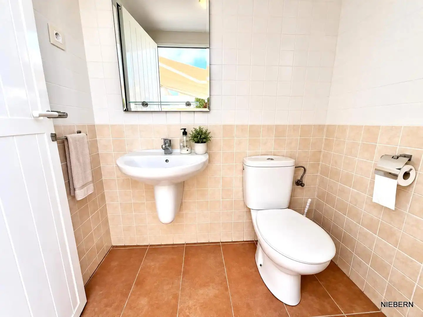 Baño de Casa o chalet en venta en Cartagena con Aire acondicionado, Jardín privado y Terraza