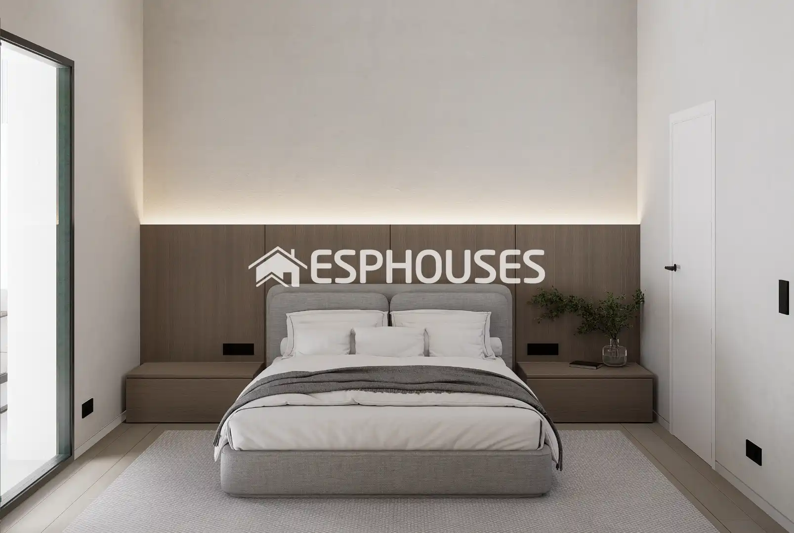 Bedroom of Houses for sale in La Nucia  with Air Conditioner, Swimming Pool and Home automation