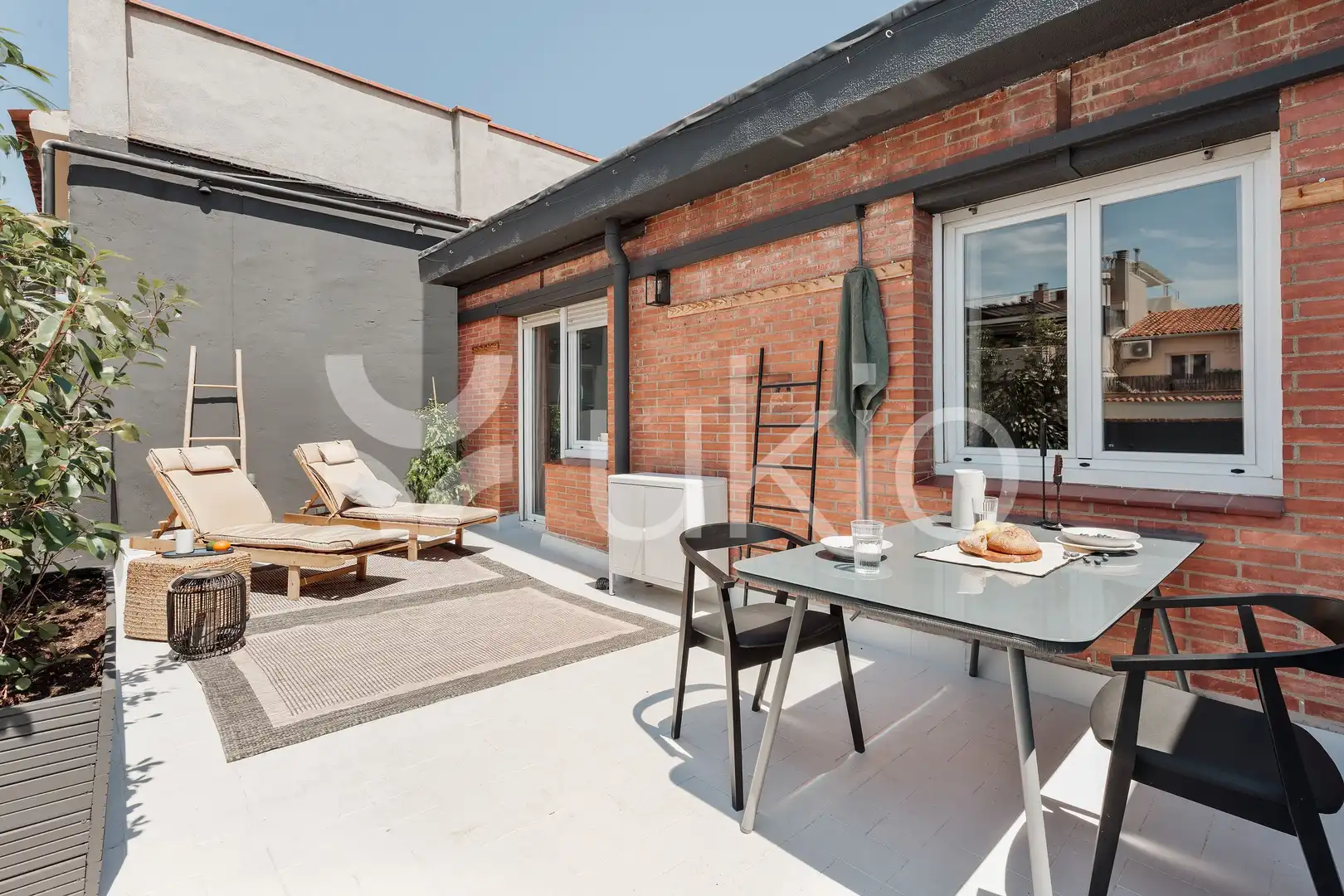 Terrassa de Apartament de lloguer en Barcelona amb Aire condicionat, Calefacció i Terrassa