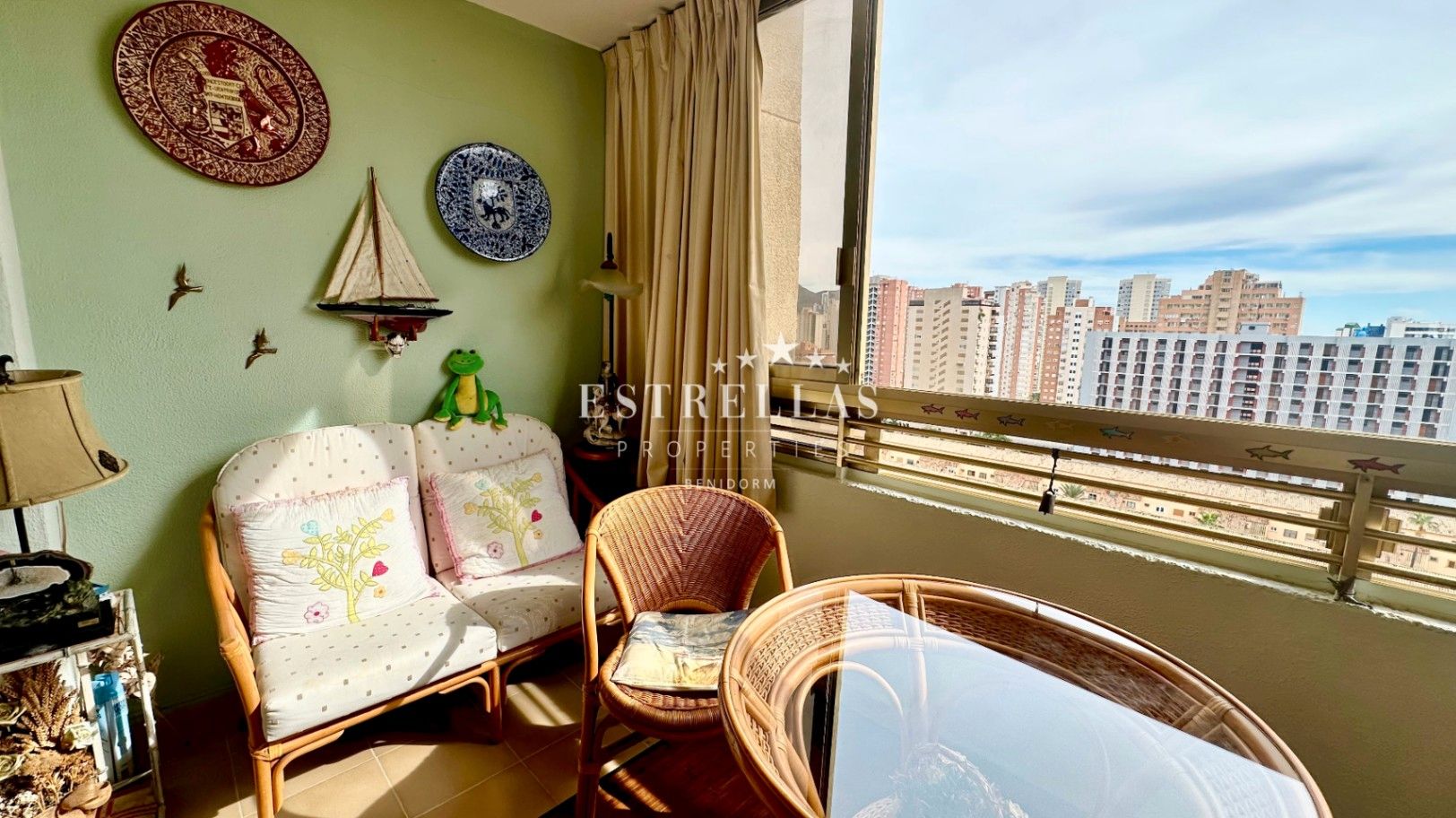Bedroom of Apartments for sale in Benidorm  with Heating, Terrace and Swimming Pool