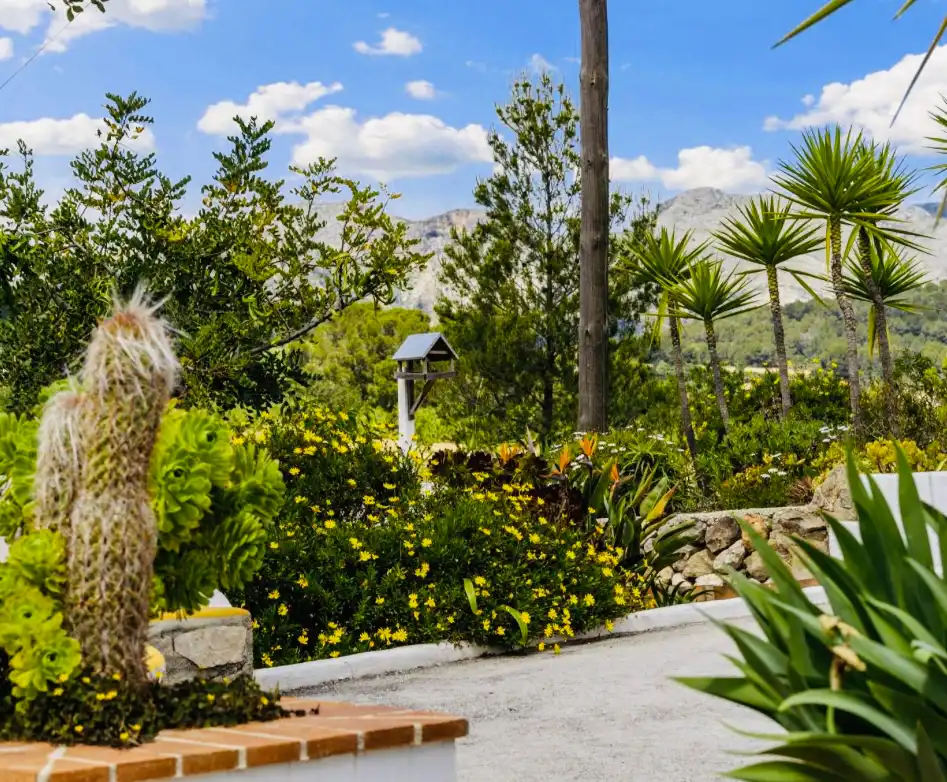 Garden of Houses for sale in Murla  with Air Conditioner, Heating and Private garden
