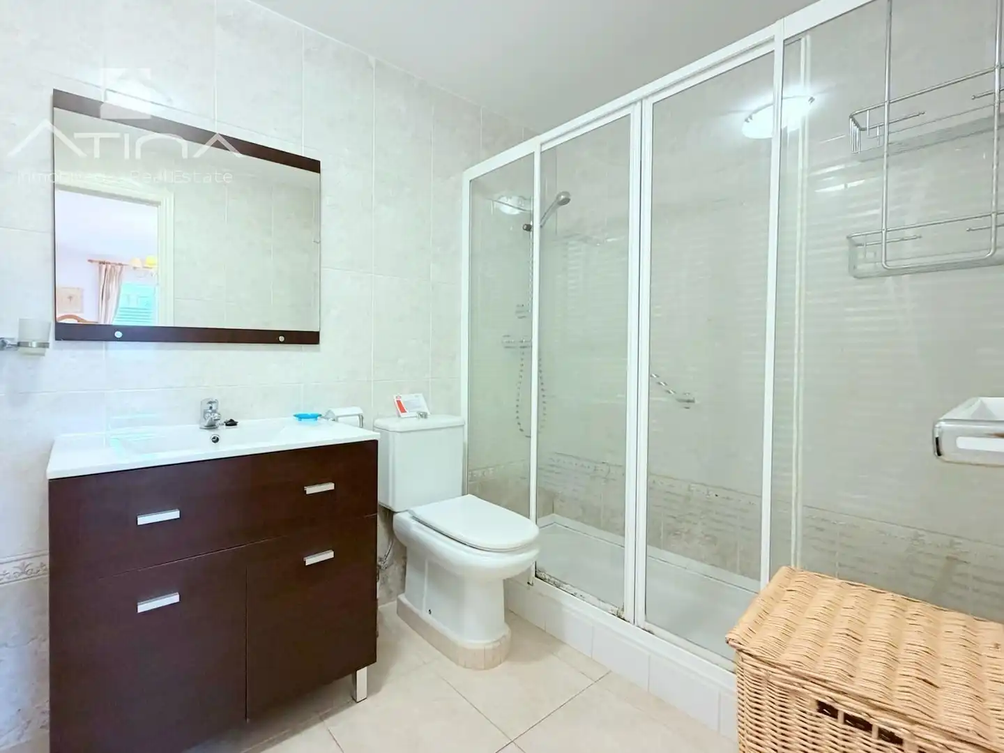 Baño de Apartamento en venta en Jávea / Xàbia con Aire acondicionado, Calefacción y Jardín privado