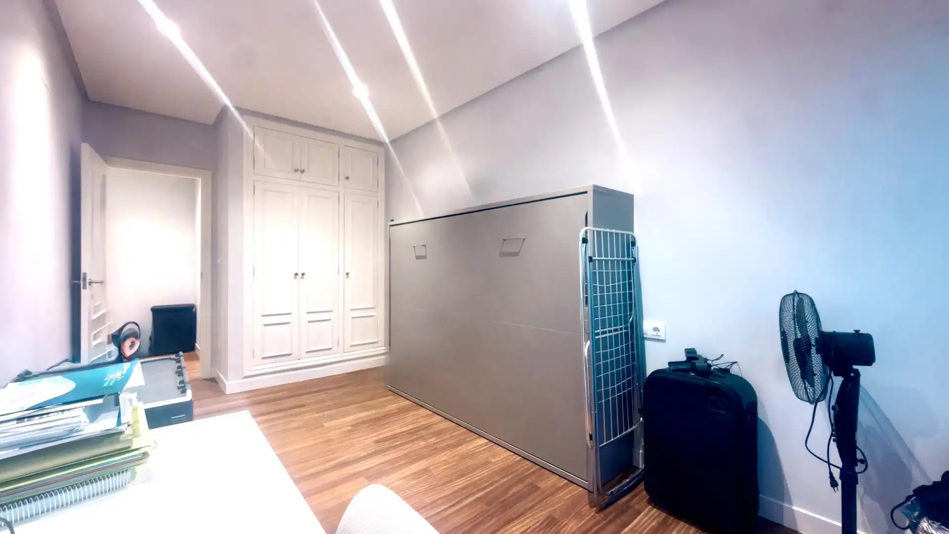Bedroom of Flat for sale in Ourense Capital   with Heating, Parquet flooring and Furnished