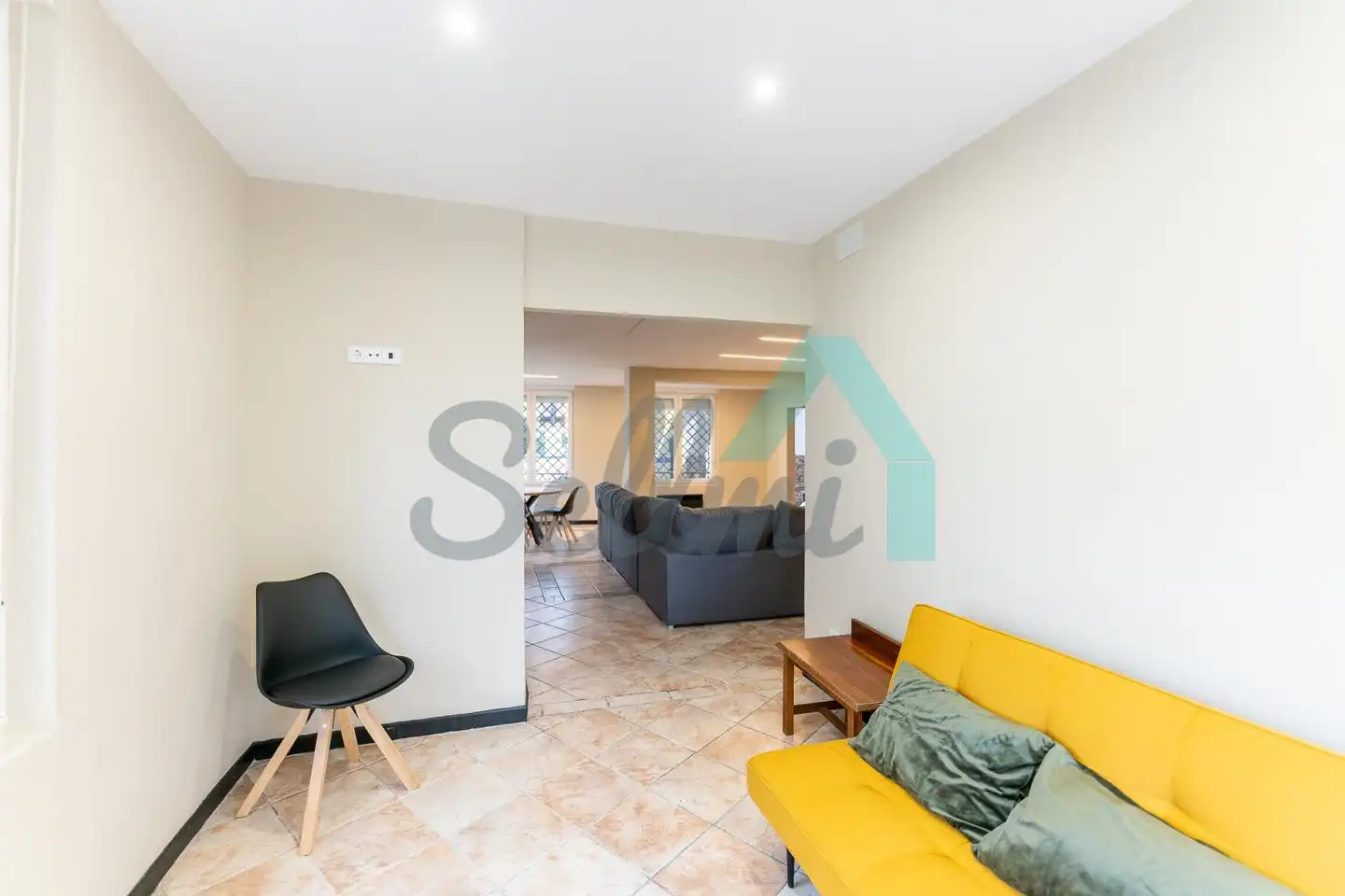Living room of Houses for rent in Gijón   with Heating, Private garden and Terrace