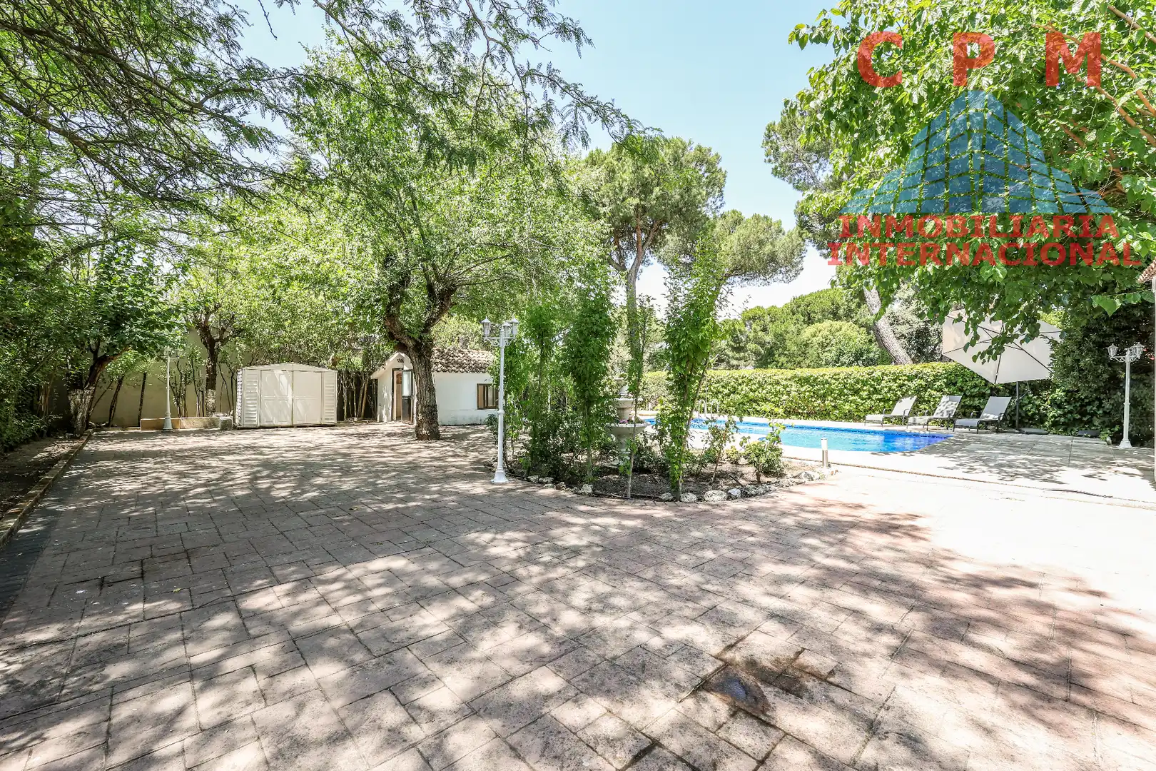 Garten von Haus oder Chalet zur Miete in Pozuelo de Alarcón mit Klimaanlage, Heizung und Privatgarten