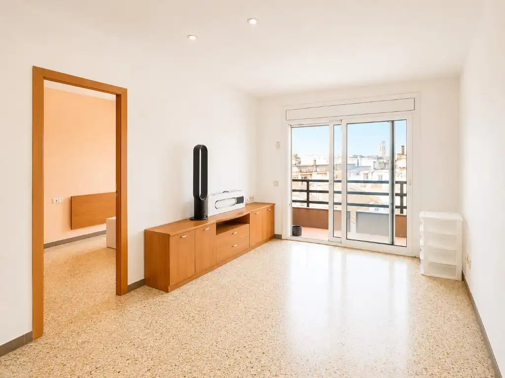 Sala de estar de Piso en venta en Vilafranca del Penedès con Horno y Balcón