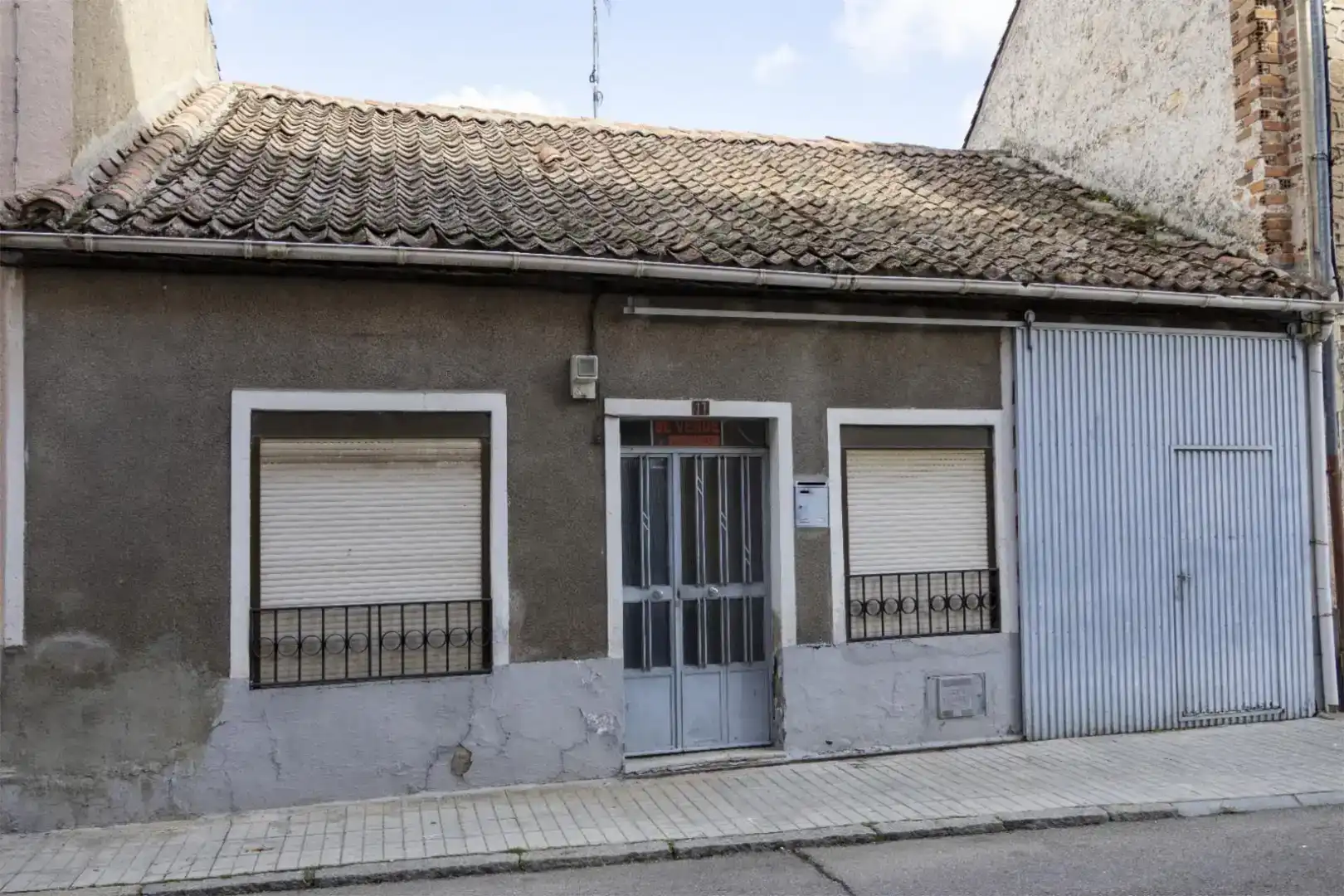 Vista exterior de Planta baja en venta en Cantalejo con Trastero