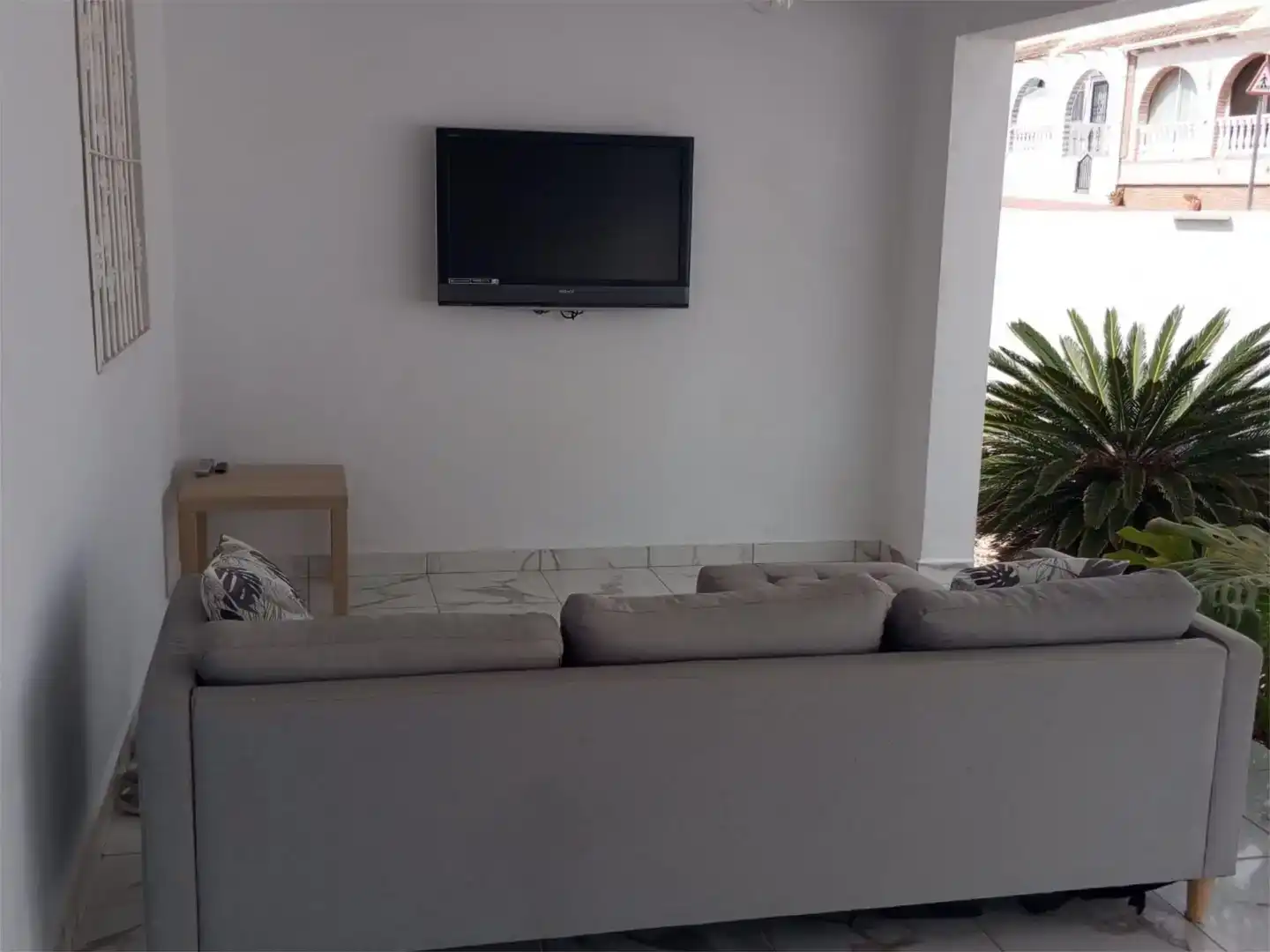 Sala d'estar de Pis en venda en Mazarrón amb Aire condicionat, Piscina i Balcó