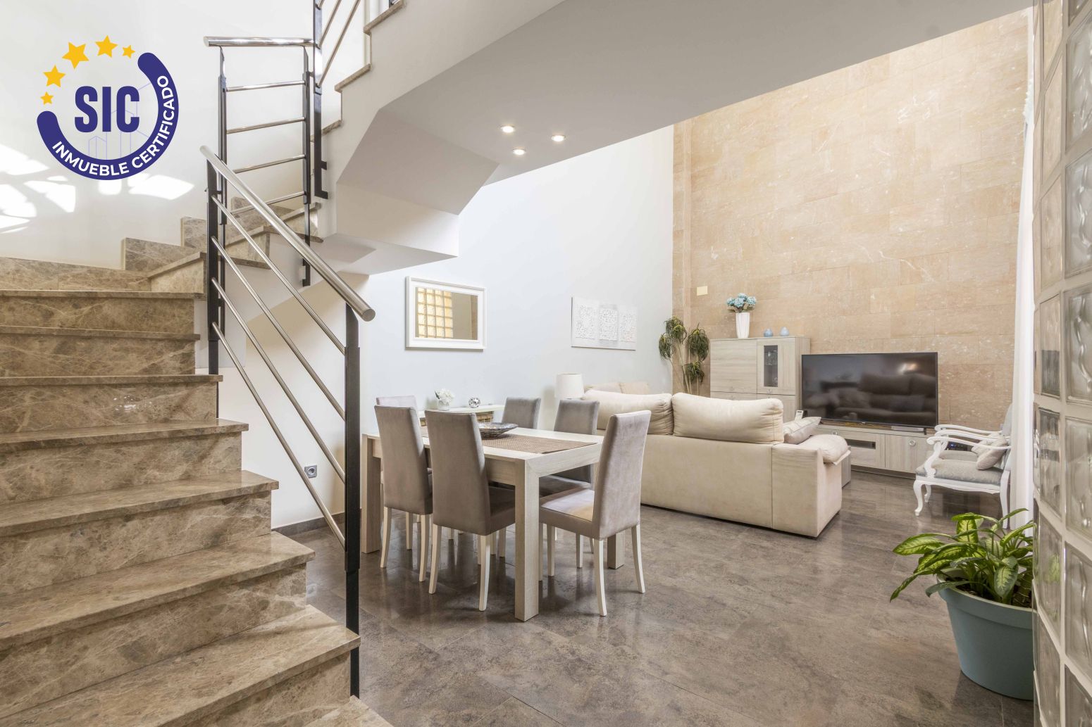 Living room of Single-family semi-detached for sale in Faura  with Heating, Parquet flooring and Terrace