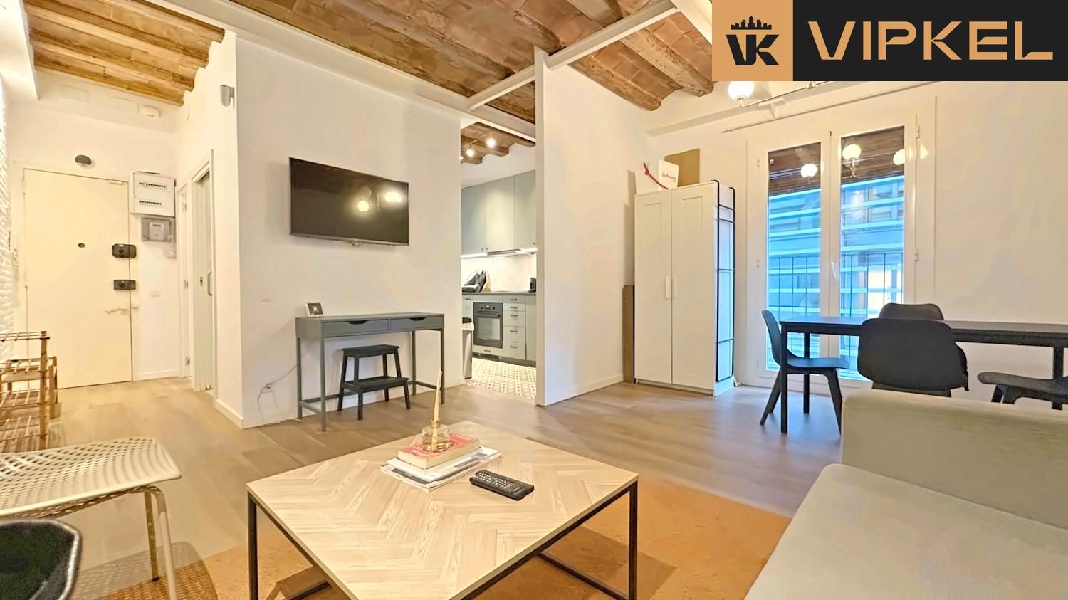 Vista exterior de Pis en venda en  Barcelona Capital amb Aire condicionat, Calefacció i Parquet