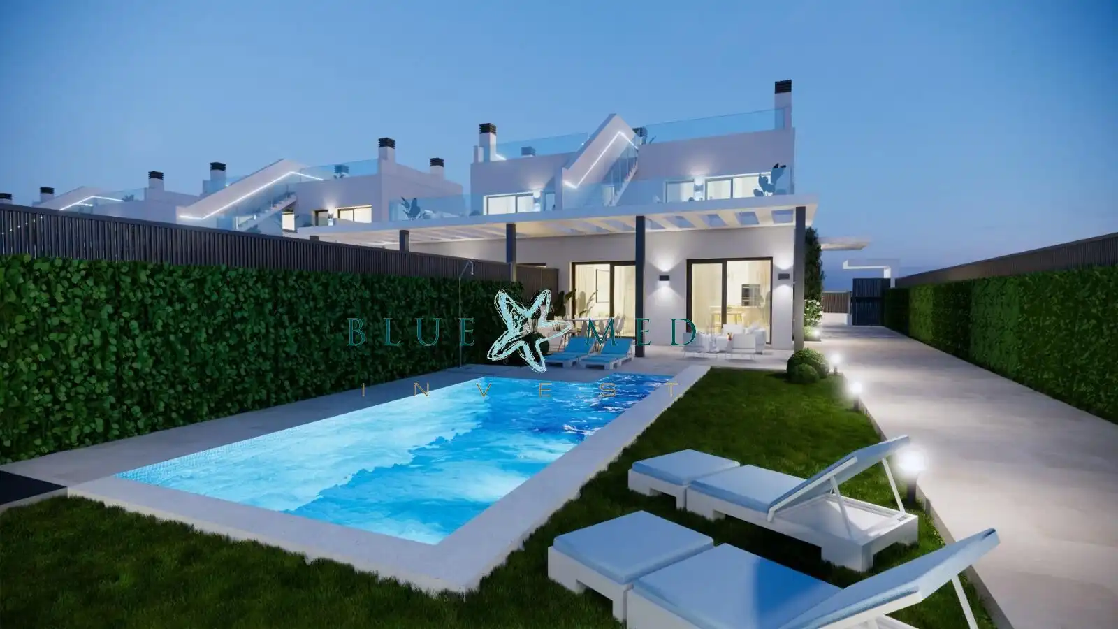 Villa mit Pool zum Verkauf in Los Narejos - Punta Calera, imagen 11