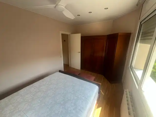 Schlafzimmer von Wohnung zur Miete in Sant Cugat del Vallès mit Klimaanlage, Heizung und Parkett