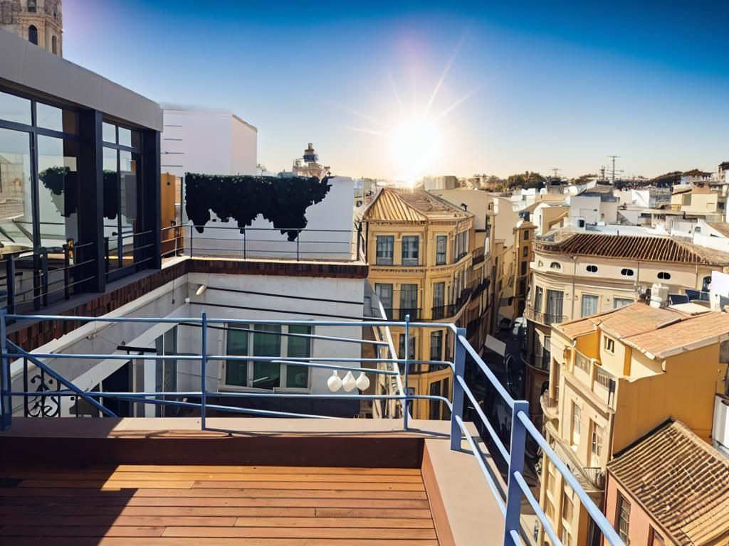 Terrassa de Àtic en venda en Málaga Capital amb Aire condicionat, Parquet i Terrassa