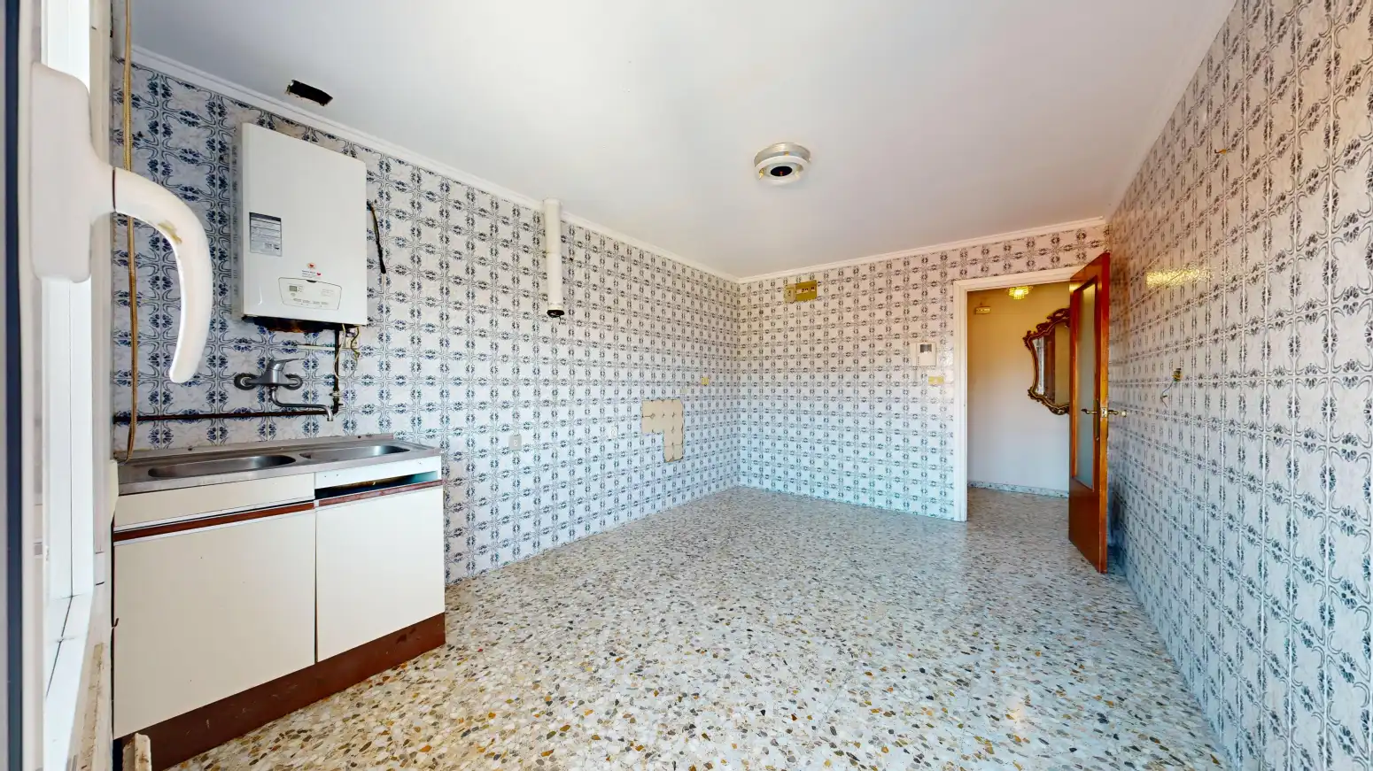 Kitchen of Flat for sale in Tafalla  with Heating and Balcony