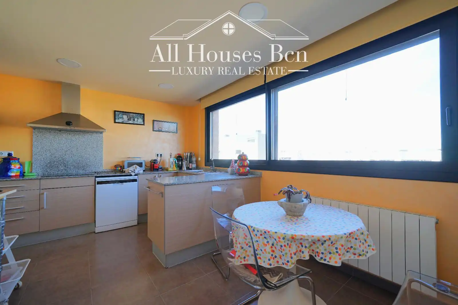Kitchen of Detached homes for sale in Sant Quirze del Vallès  with Air Conditioner, Heating and Private garden