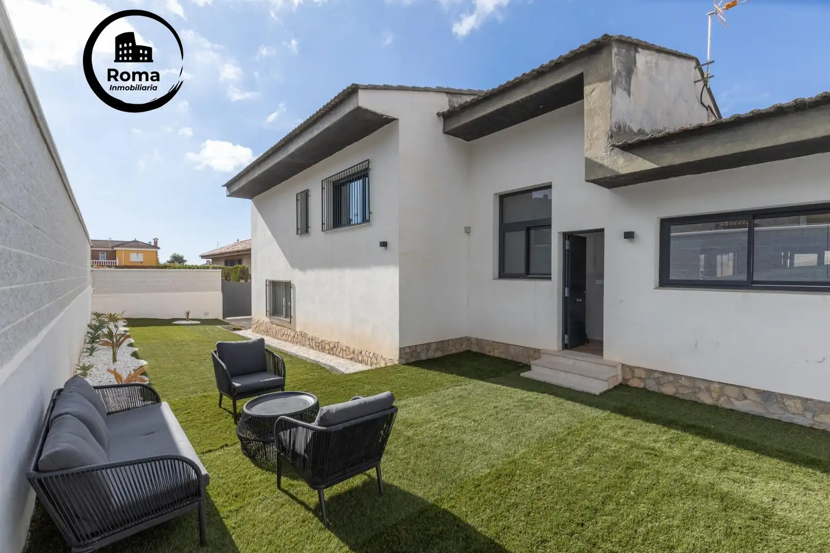 Vista exterior de Casa o chalet en venta en Padul con Aire acondicionado, Jardín privado y Terraza