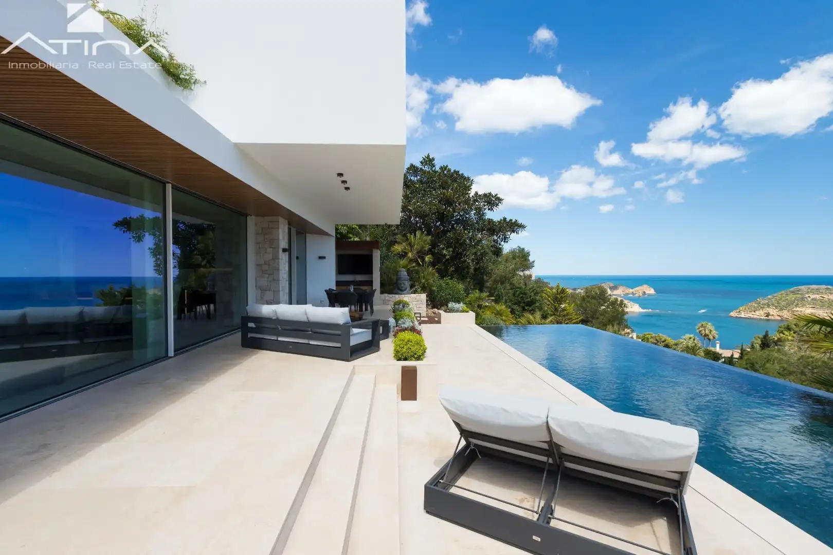 Terrace of Houses for sale in Jávea / Xàbia  with Air Conditioner, Private garden and Terrace