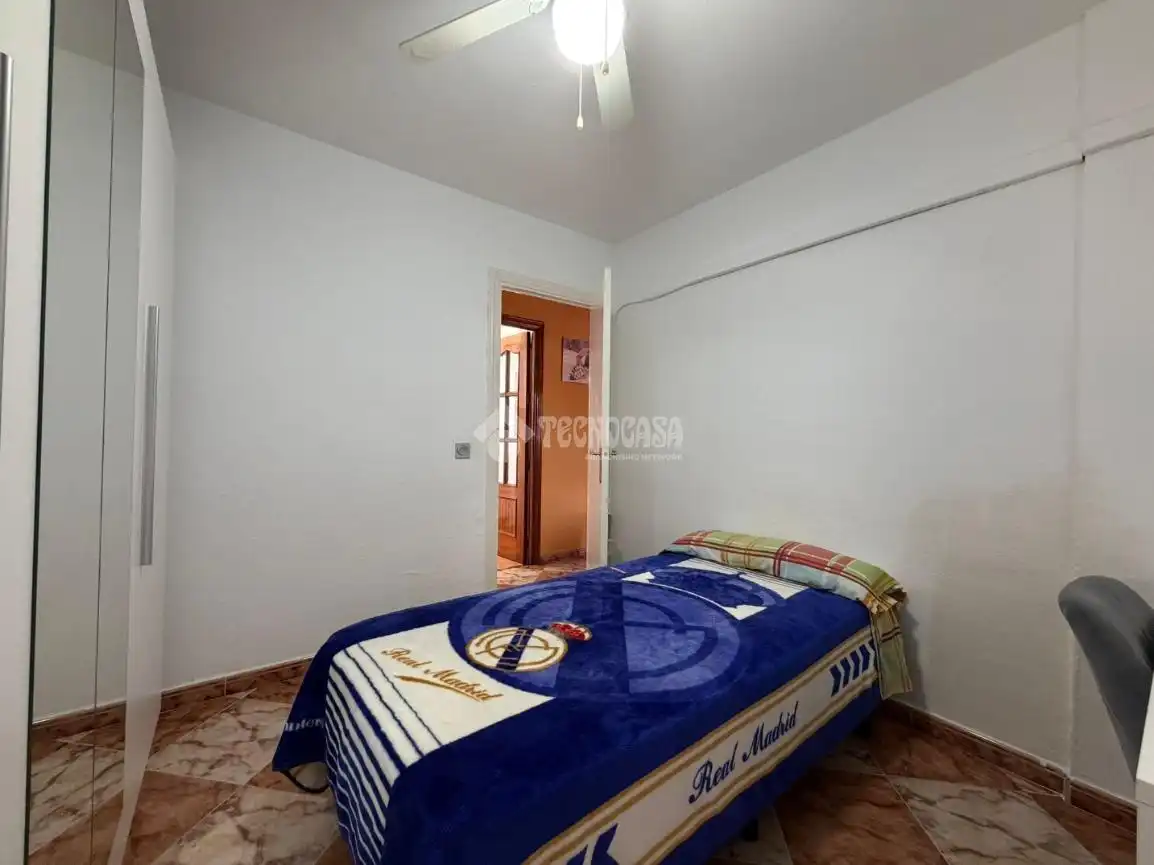 Schlafzimmer von Wohnung zum Verkauf in Málaga mit Heizung, Terrasse und Möbliert