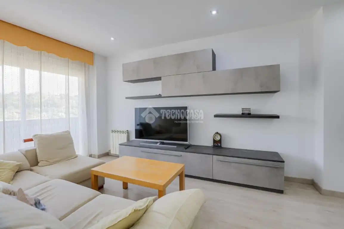 Sala de estar de Piso en venta en Granollers con Aire acondicionado, Calefacción y Parquet