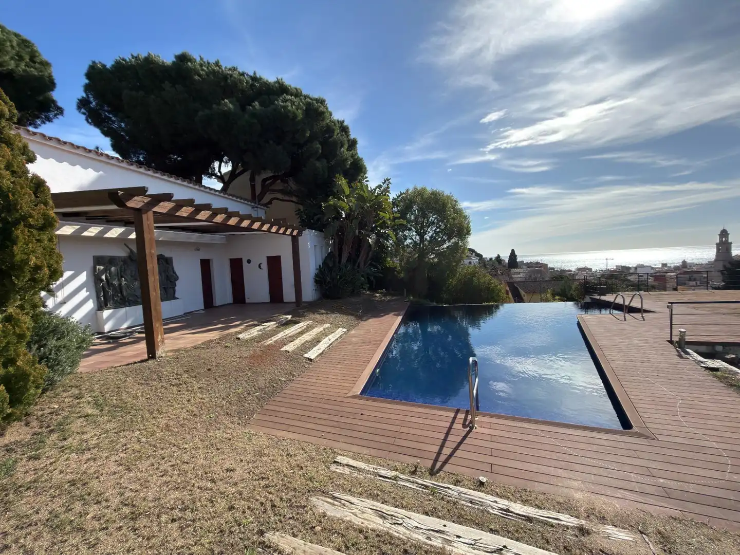 Piscina de Casa o chalet en venta en Canet de Mar con Calefacción, Jardín privado y Trastero