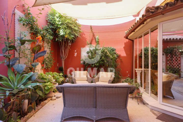 Terrace of House or chalet for sale in El Puerto de Santa María  with Air Conditioner, Private garden and Terrace