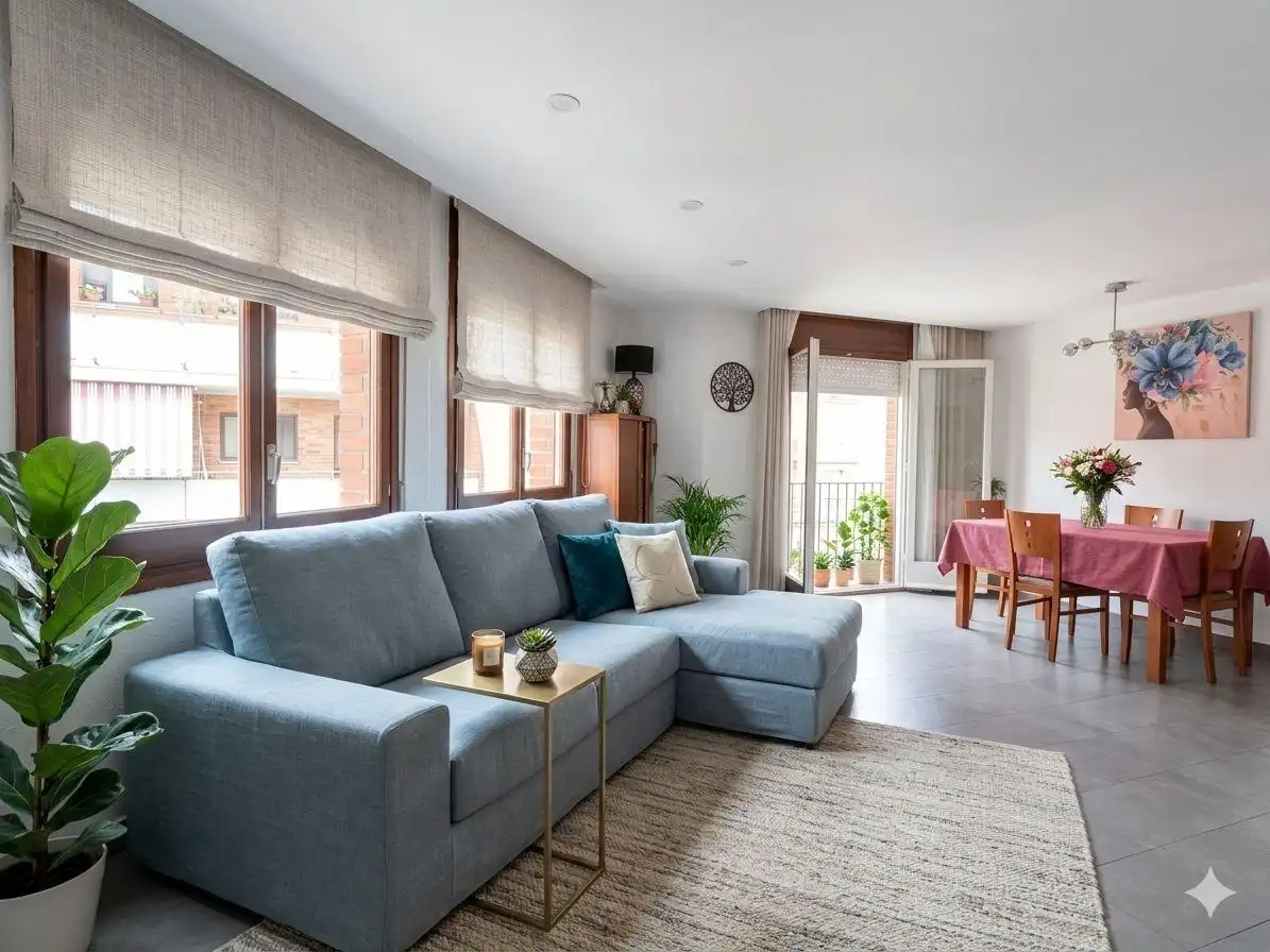 Piso con terraza en venta en Les Roquetes