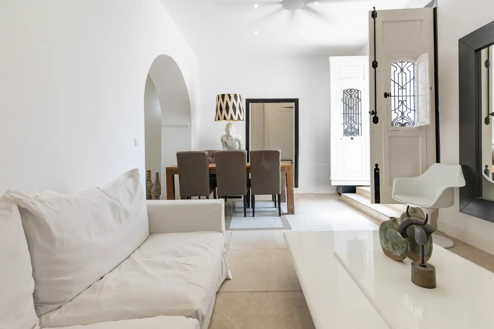 Sala d'estar de Casa o xalet en venda en Gilet amb Terrassa, Piscina i Moblat