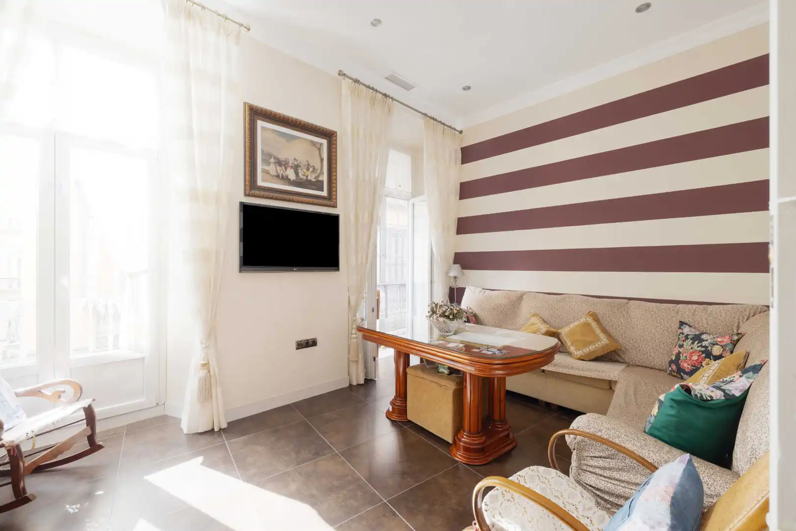 Living room of Flat for sale in Málaga  with Air Conditioner and Storage room