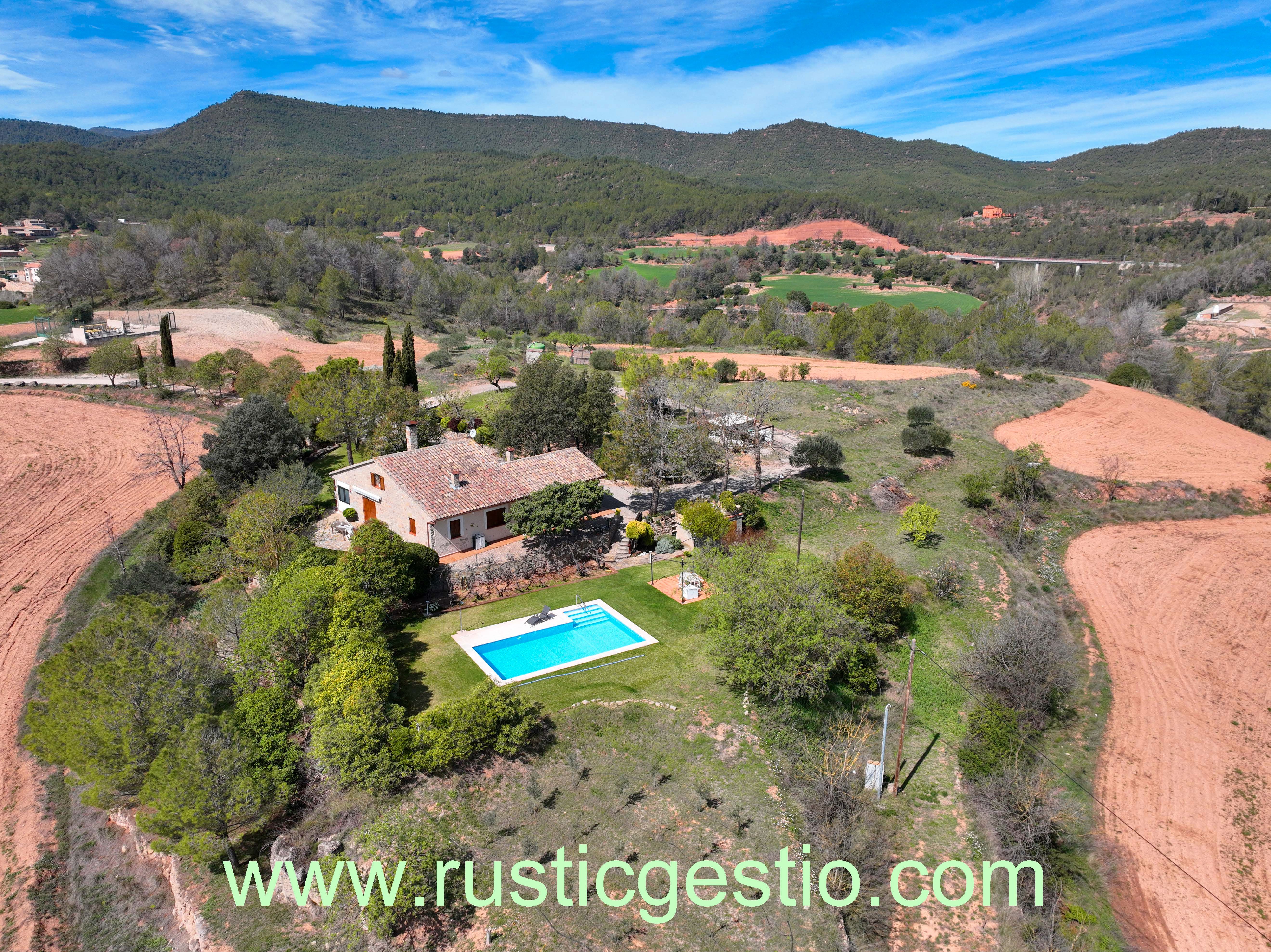 Garden of Country house for sale in Sant Salvador de Guardiola  with Private garden, Terrace and Swimming Pool