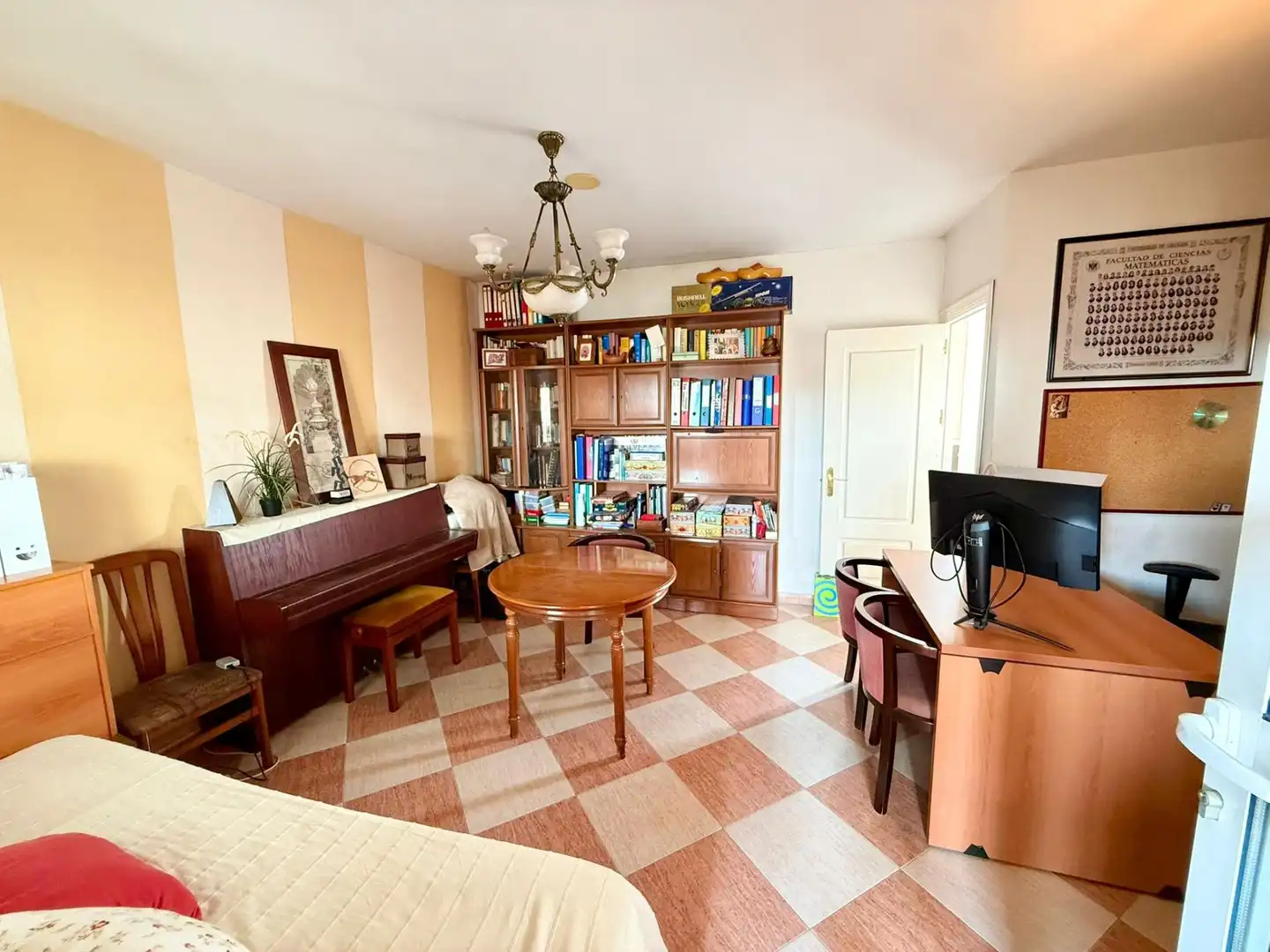 Living room of Detached homes for sale in Roquetas de Mar  with Air Conditioner, Balcony and Community pool