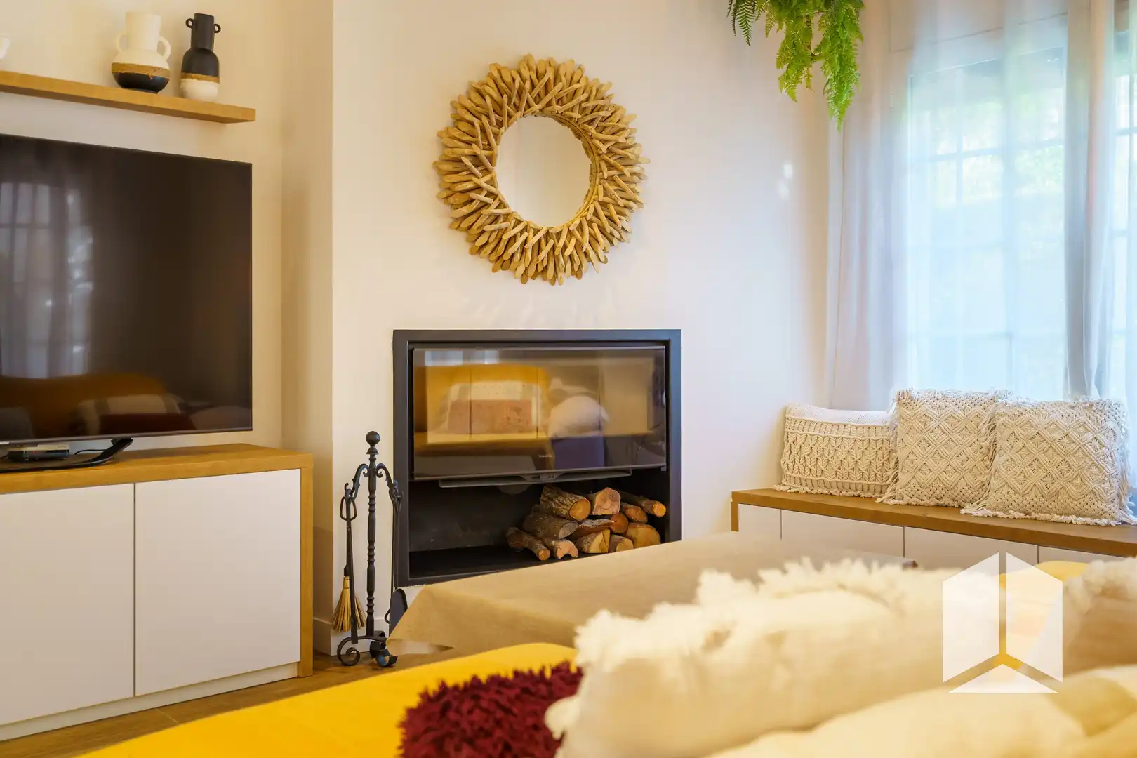 Sala de estar de Casa o chalet en venta en Castelldefels con Terraza