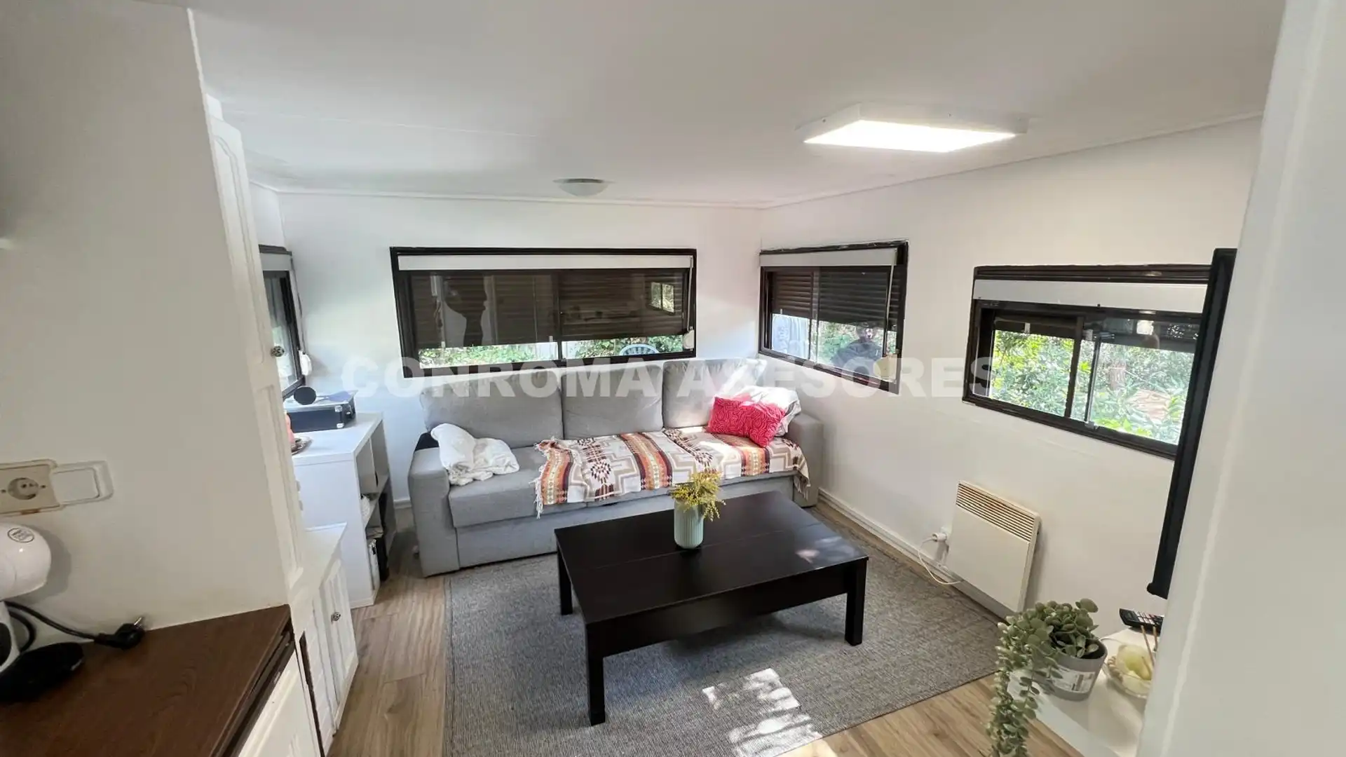 Living room of Houses for sale in Palafolls  with Heating, Private garden and Parquet flooring