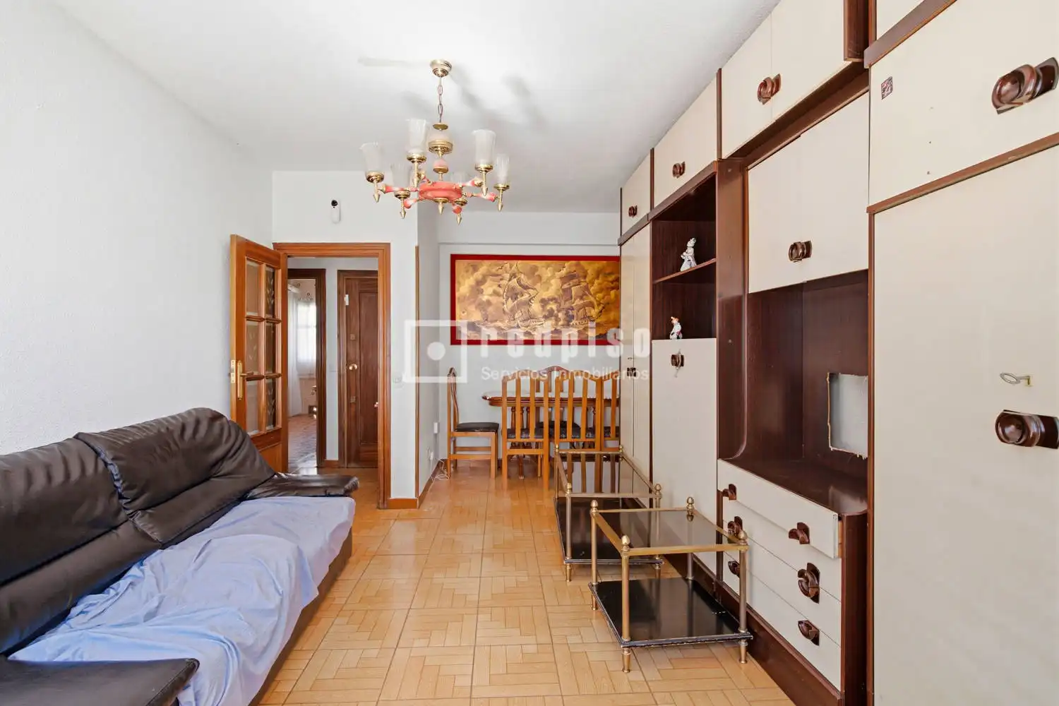 Bedroom of Flat for sale in Madrid  with Heating and Terrace