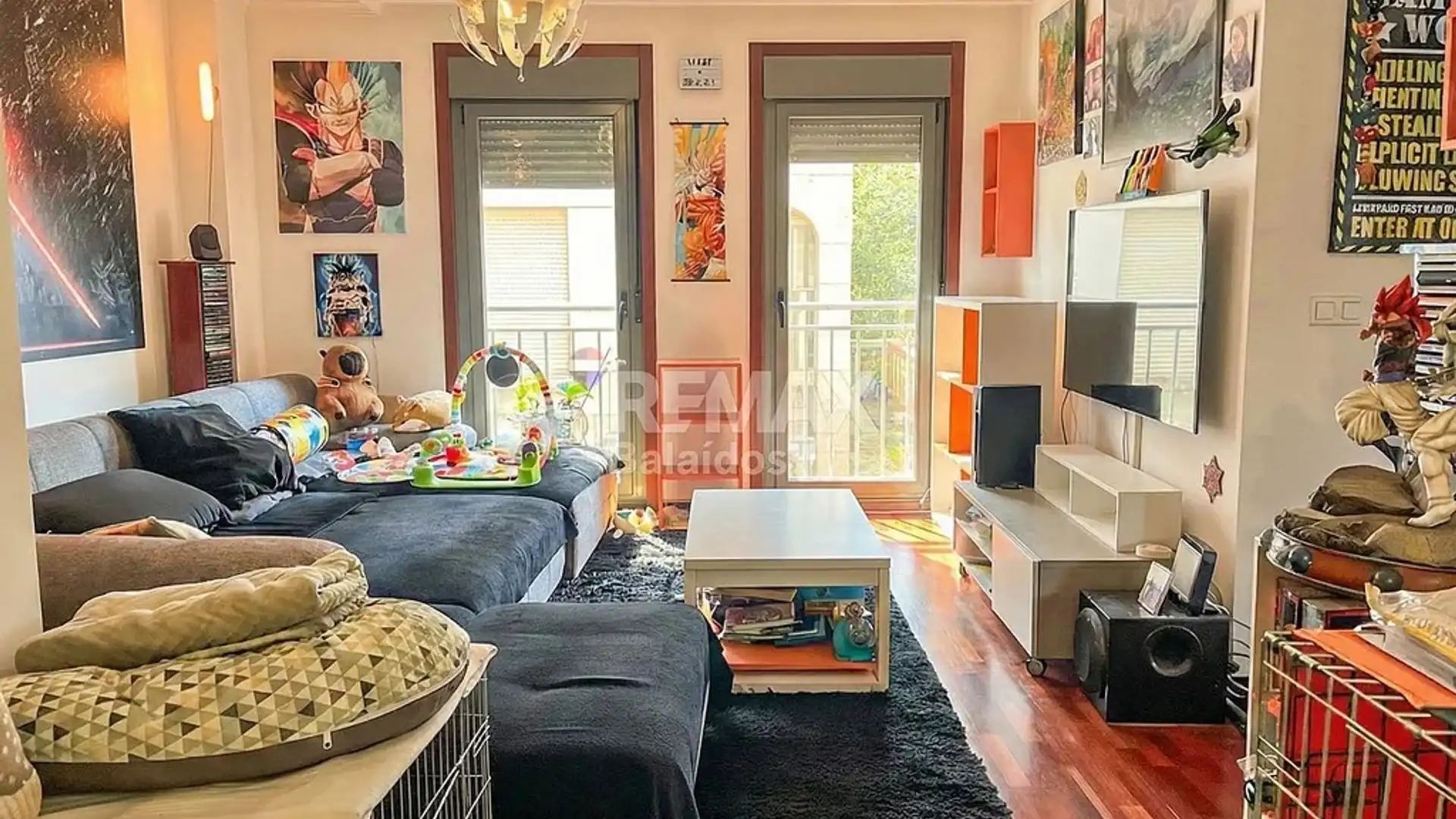 Living room of Flat for sale in Vigo   with Heating and Storage room