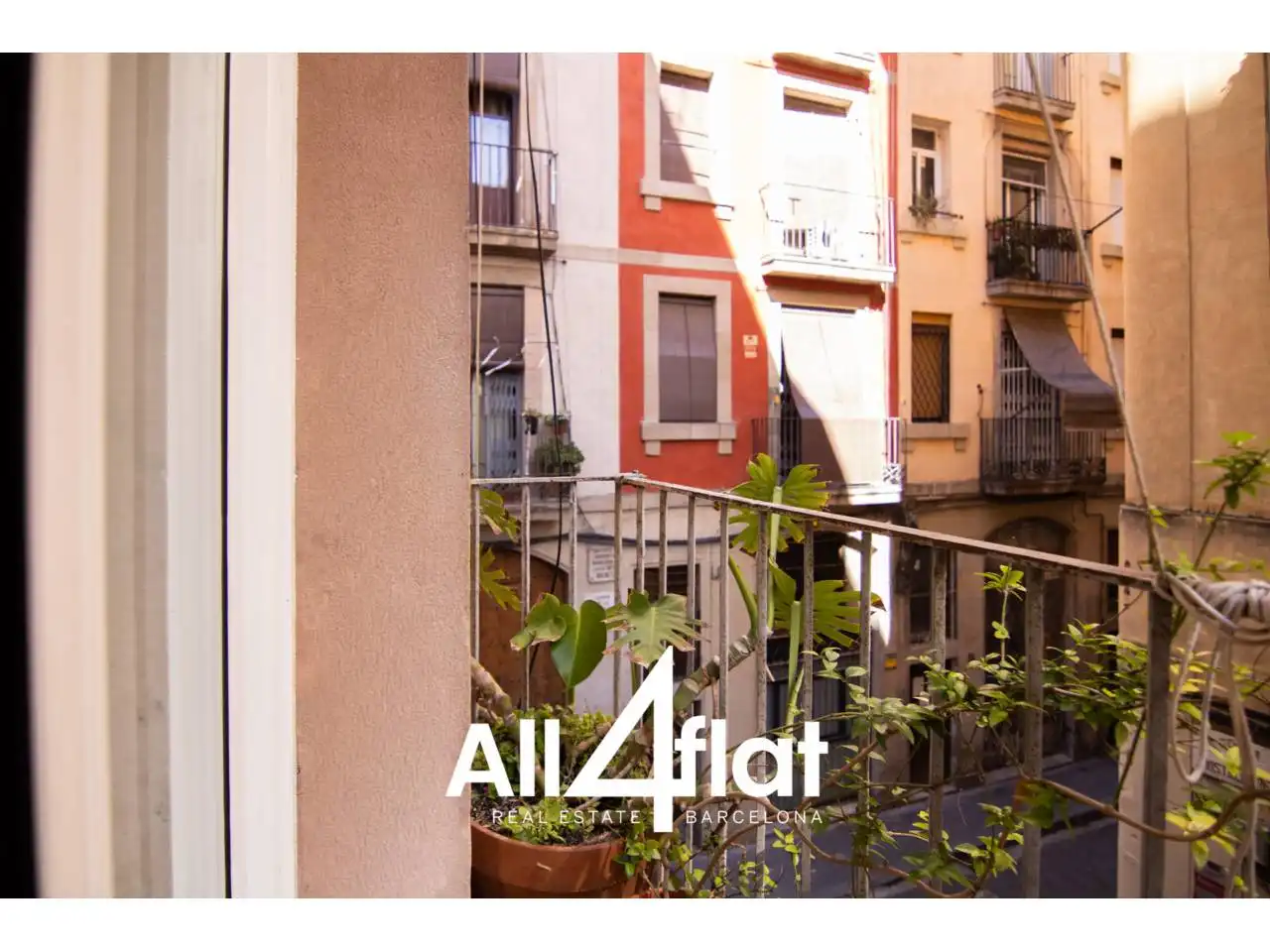 Balcony of Flat for sale in Barcelona  with Air Conditioner, Furnished and Balcony