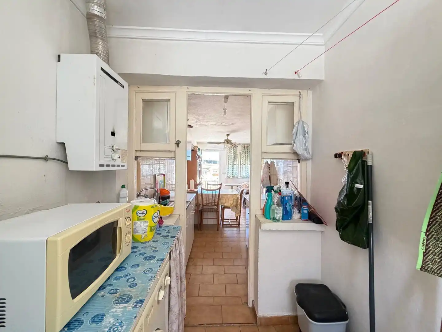 Cuina de Casa adosada en venda en Santa Pola amb Aire condicionat, Calefacció i Terrassa