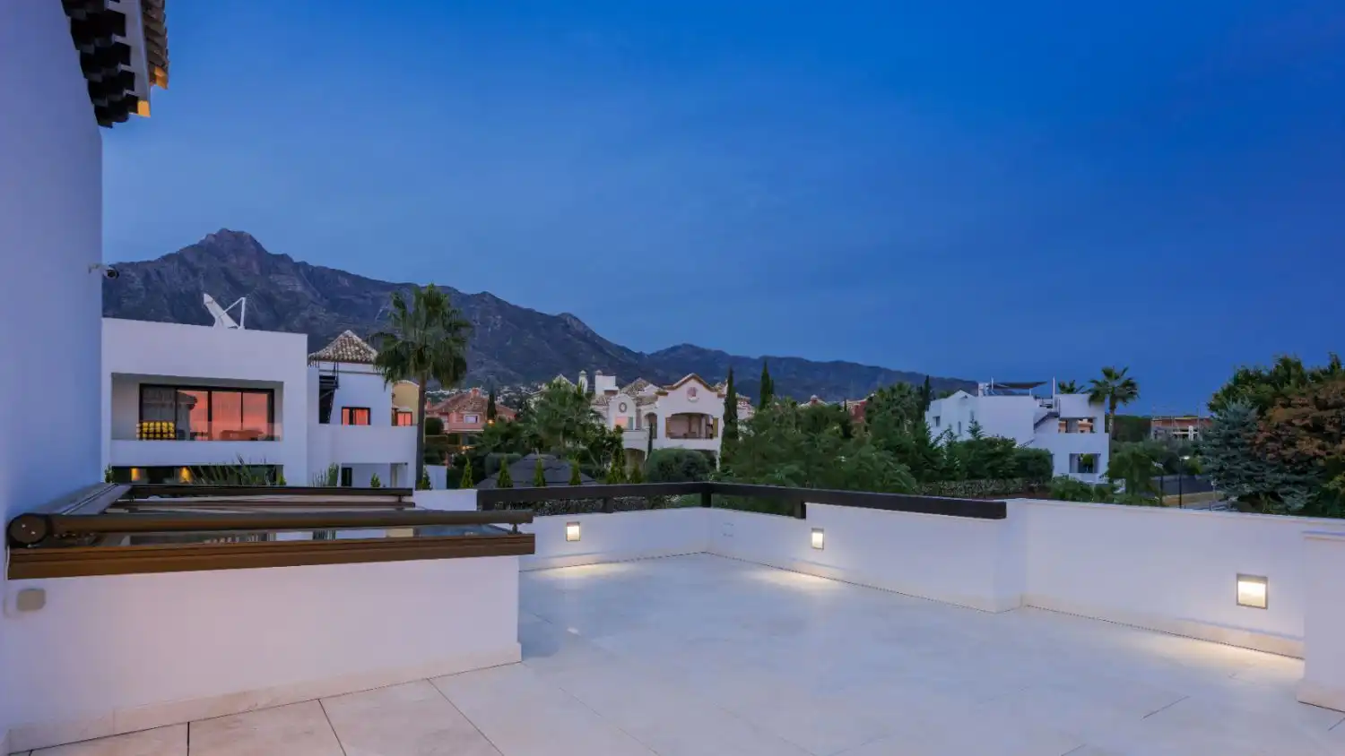 Terraza de Casa o chalet de alquiler en Marbella con Aire acondicionado, Calefacción y Terraza