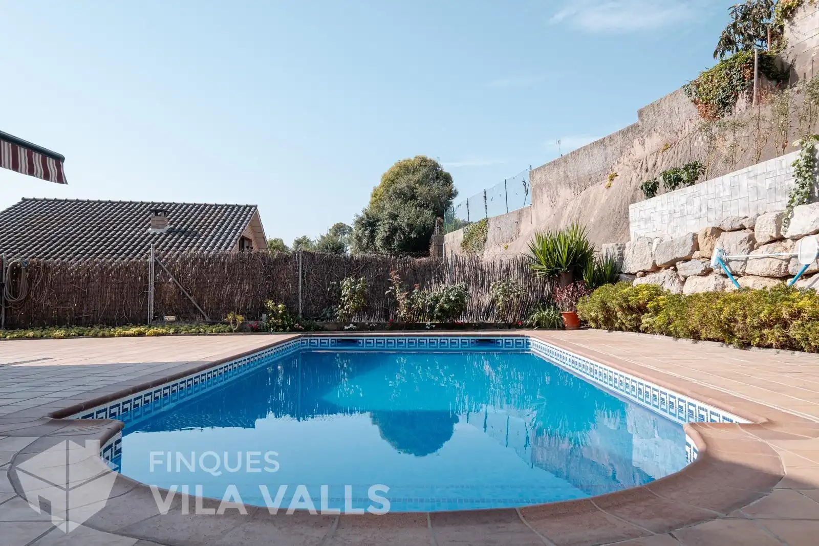 Piscina de Casa o xalet en venda en Caldes de Montbui amb Calefacció, Jardí privat i Piscina