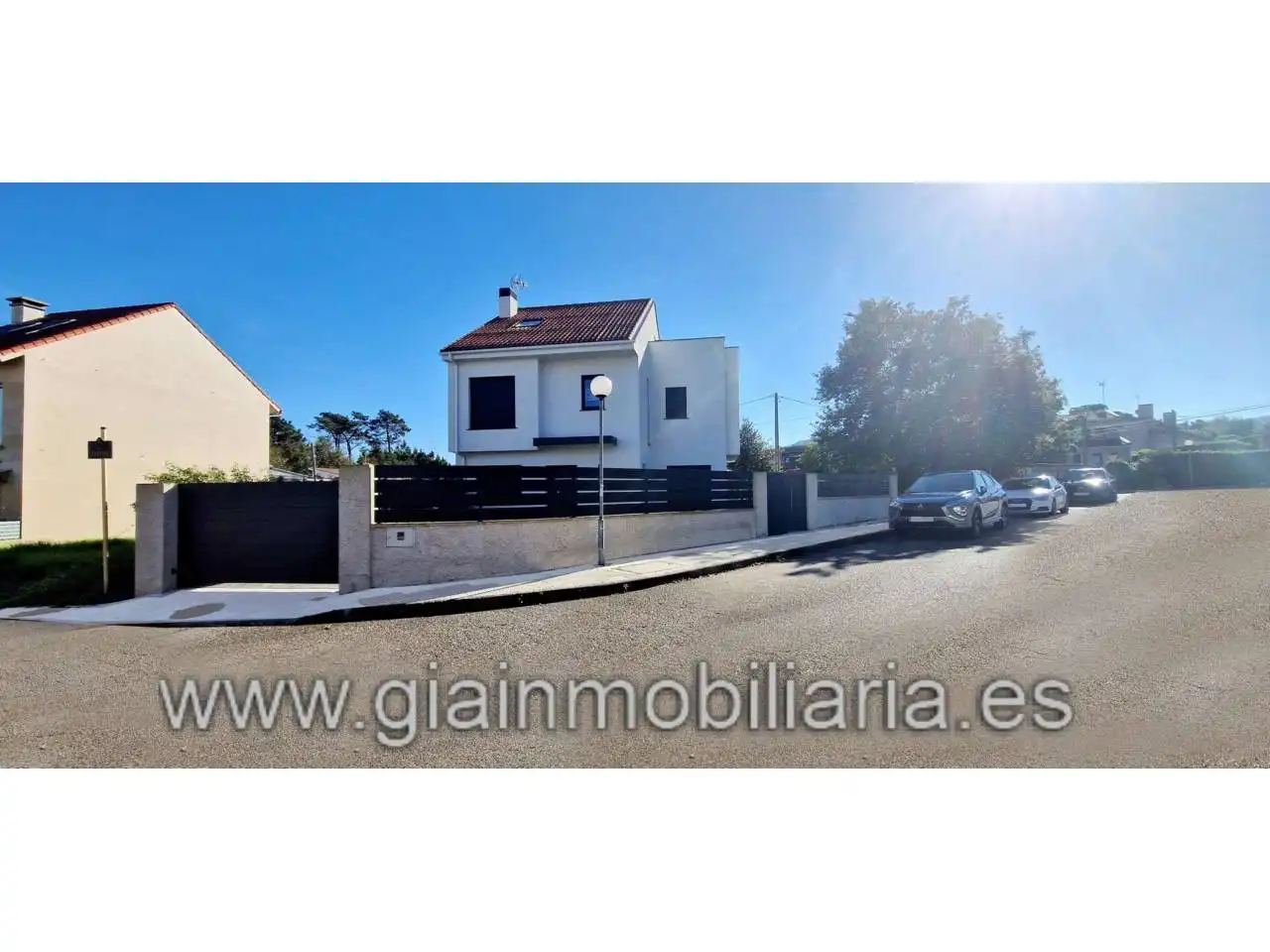 Exterior view of Houses for sale in Baiona  with Heating, Private garden and Terrace