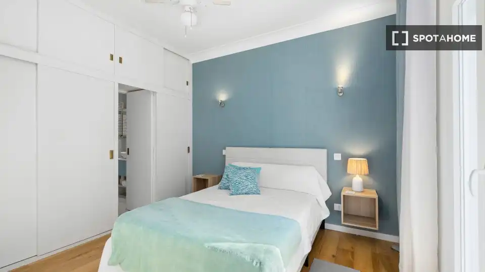 Habitación de Apartamento para compartir en  Palma de Mallorca con Aire acondicionado, Terraza y Amueblado